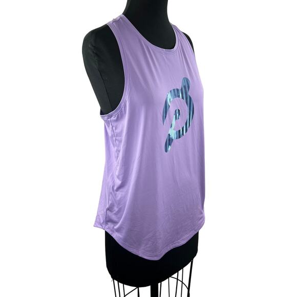 Peloton Tops - PELOTON Purple Tank Top Racerback Crew Neck Performance Pullover Size M Medium